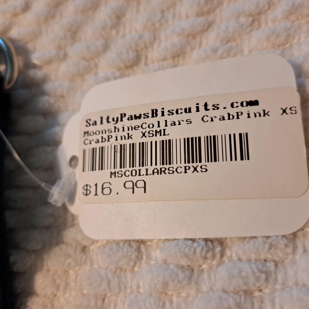 Moonshine USA Dog Collar And Leash Size XS
